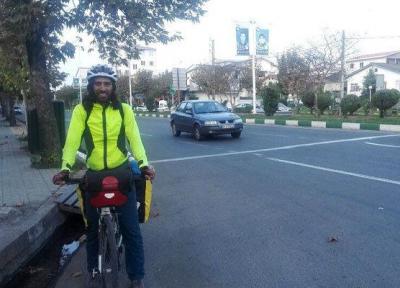 دوچرخه سوار اسپانیایی: رسانه ها تصویری واقعی از ایران ارائه نمی دهند