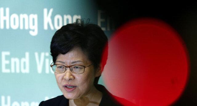 رهبر هنگ کنگ: هرج و مرج بیشتر تحمل ناپذیر است