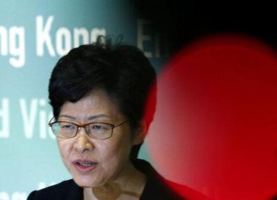 رهبر هنگ کنگ: هرج و مرج بیشتر تحمل ناپذیر است