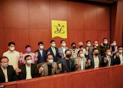 تهدید قانونگذاران دموکراسی خواه هنگ کنگ به استعفای دسته جمعی